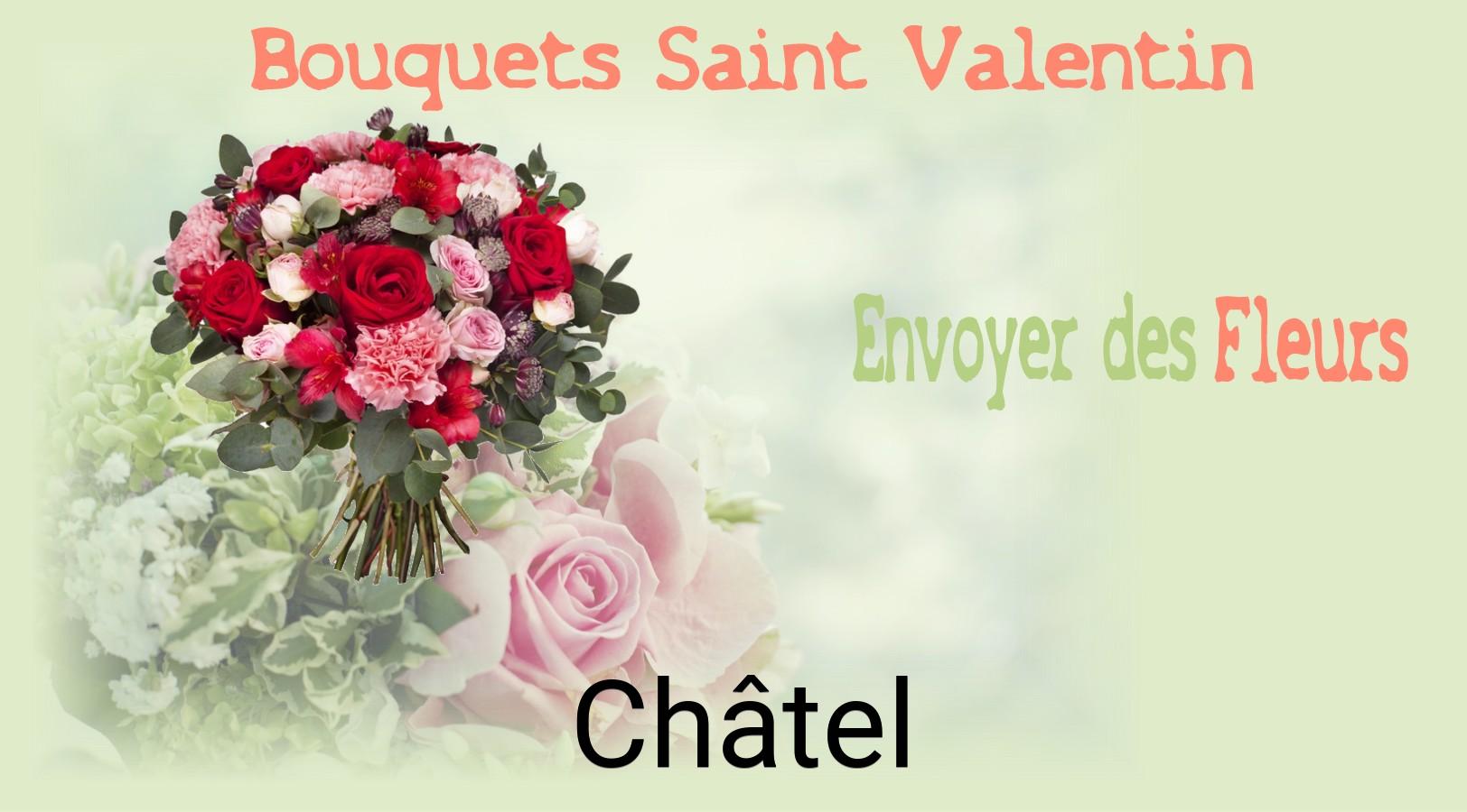 Roses de Saint-Valentin livrées à Châtel